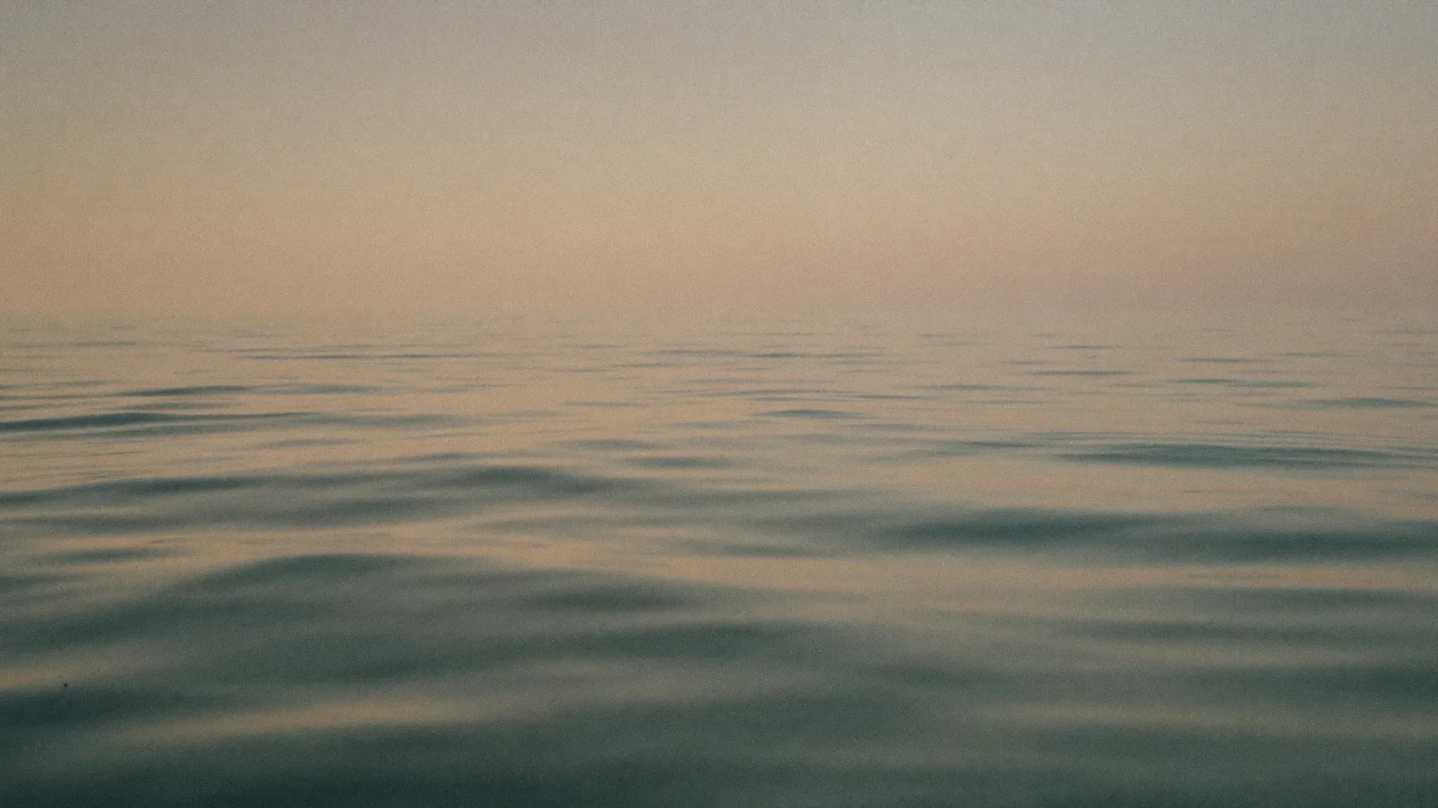 Cérémonie d'immersion en mer sur le littoral